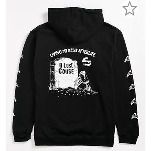 Zumiez A Lost Cause Afterlife Black Hoodie Medium